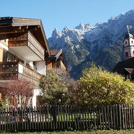 Ferienwohnung Am Zierhutbach Kranzberg Міттенвальд Екстер'єр фото