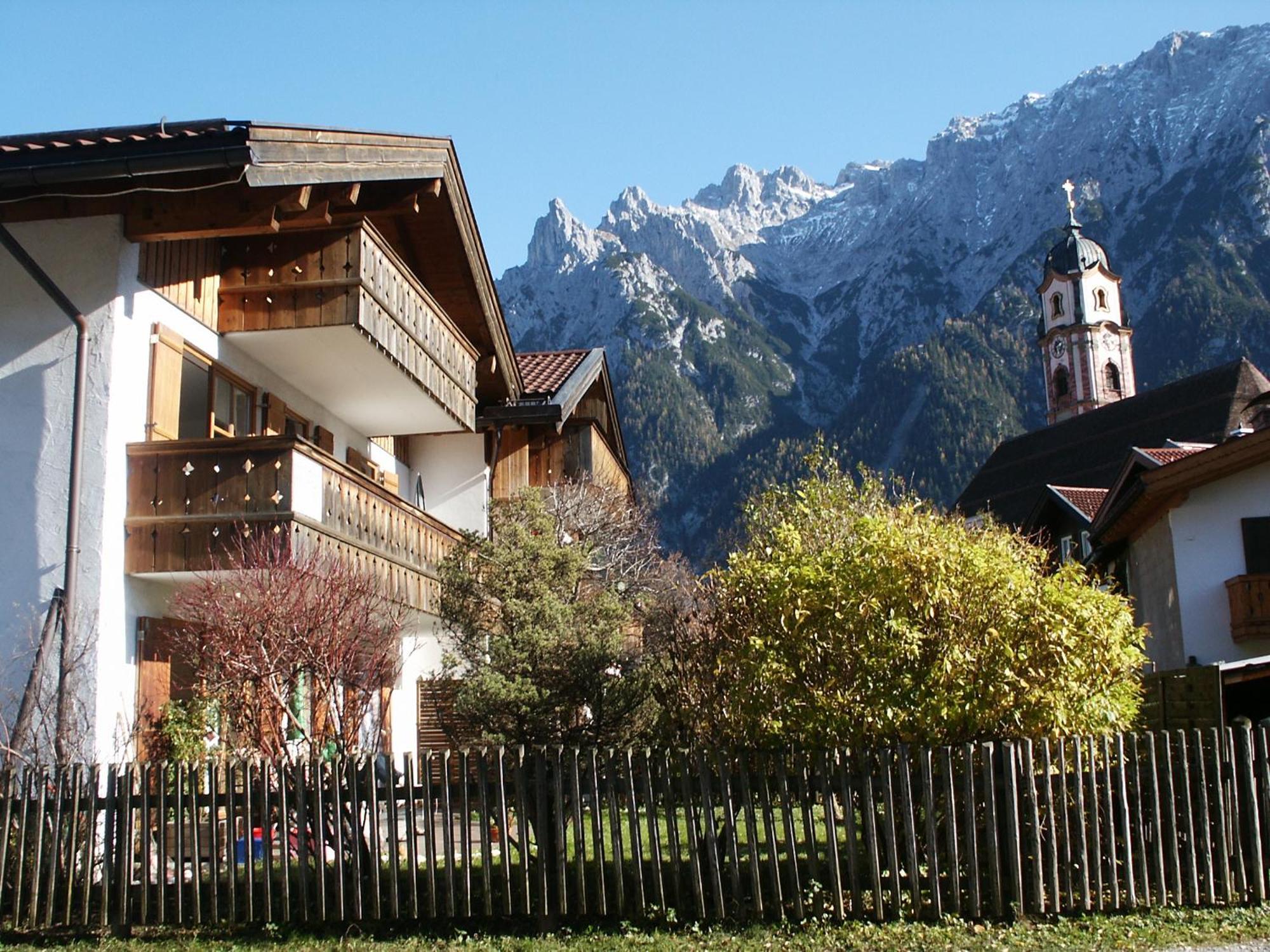Ferienwohnung Am Zierhutbach Kranzberg Міттенвальд Екстер'єр фото